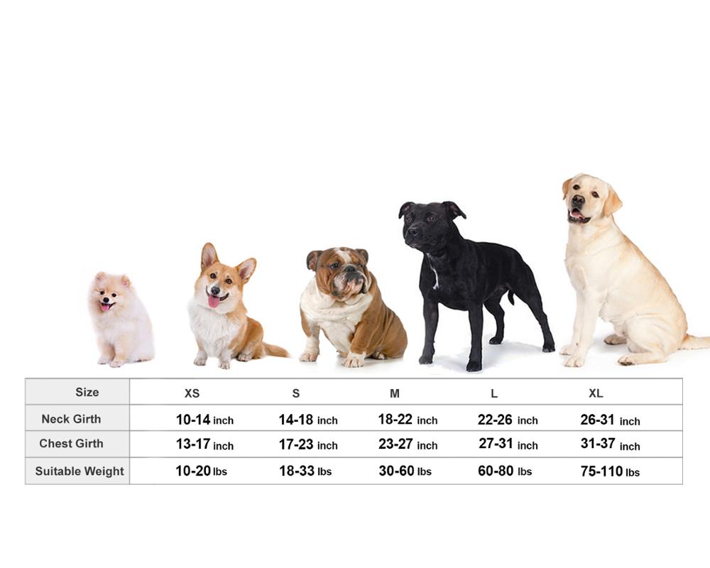 Xs-xl Reflective Dog Anxiety Vest For All Sizes