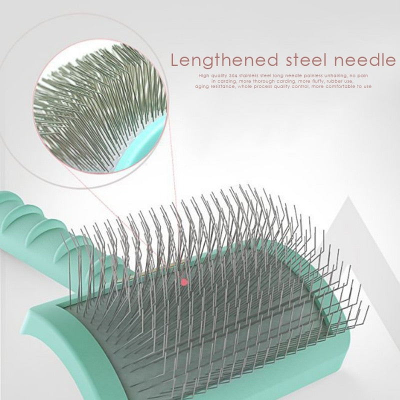 Shedding Hair Removal Comb And Massage Brush For Pet