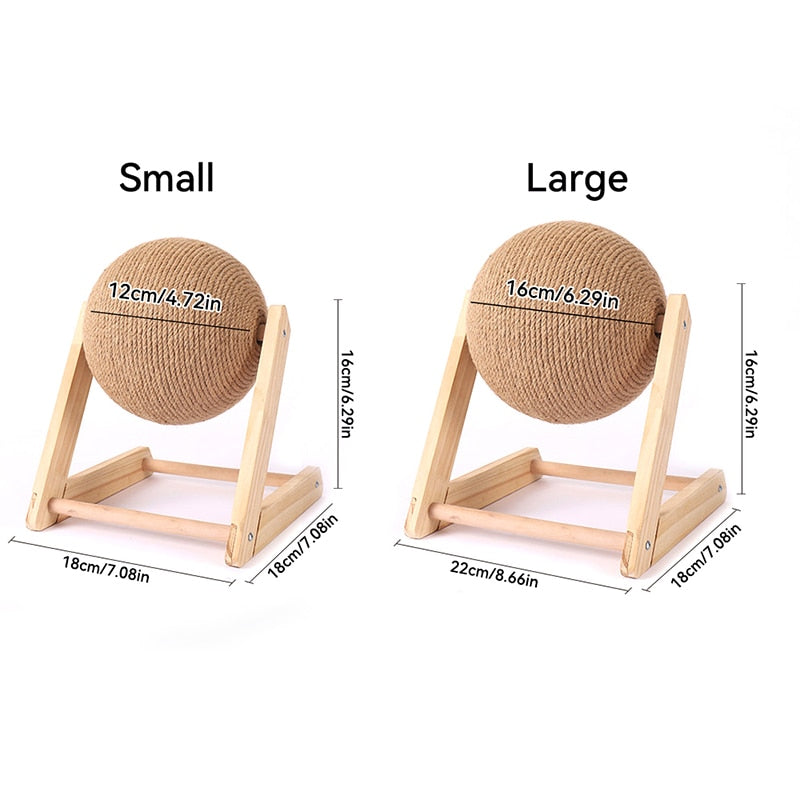 Resistant Cat Scratching Ball Toy