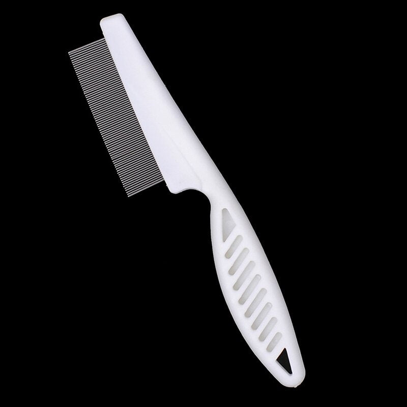 Stainless Flea Shedding Brush For Cats And Dogs
