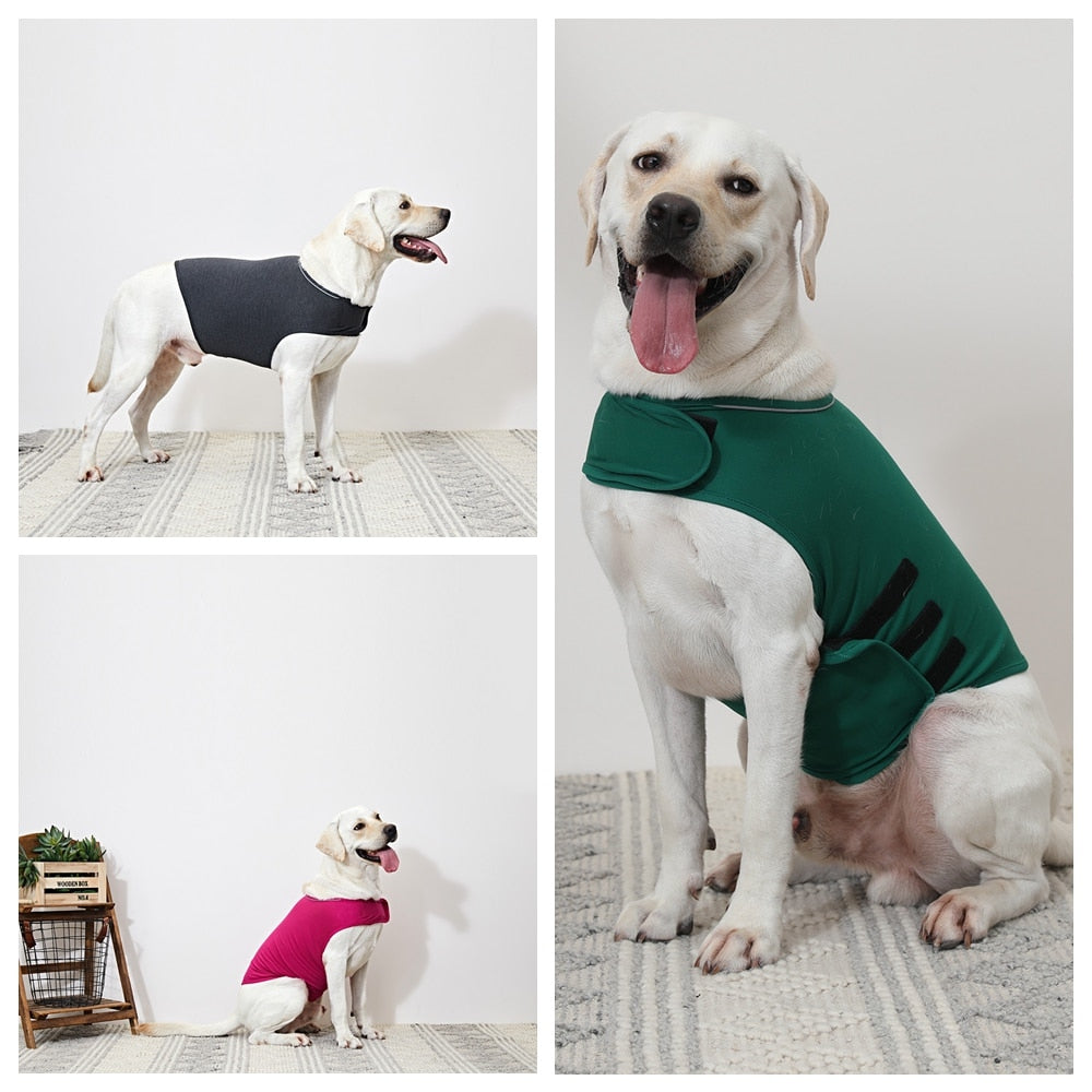 Xs-xl Reflective Dog Anxiety Vest For All Sizes