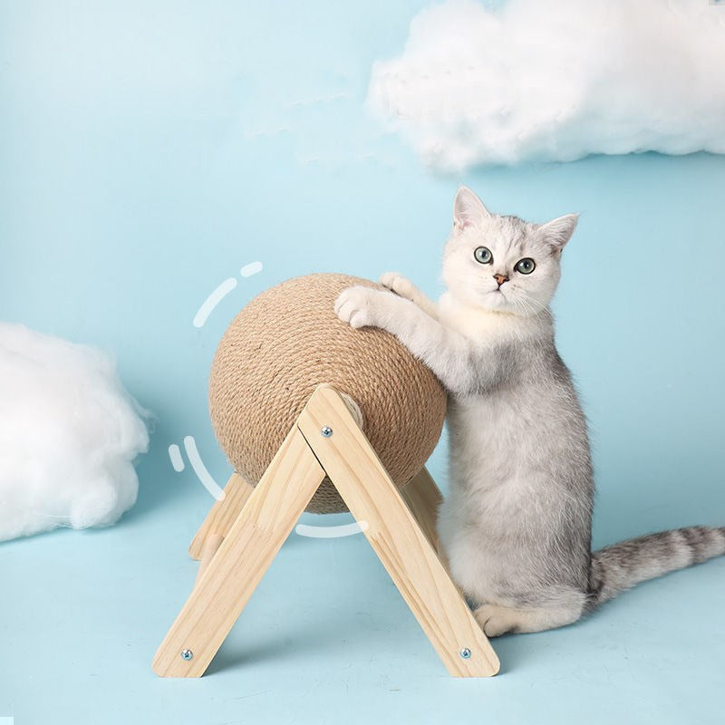 Resistant Cat Scratching Ball Toy