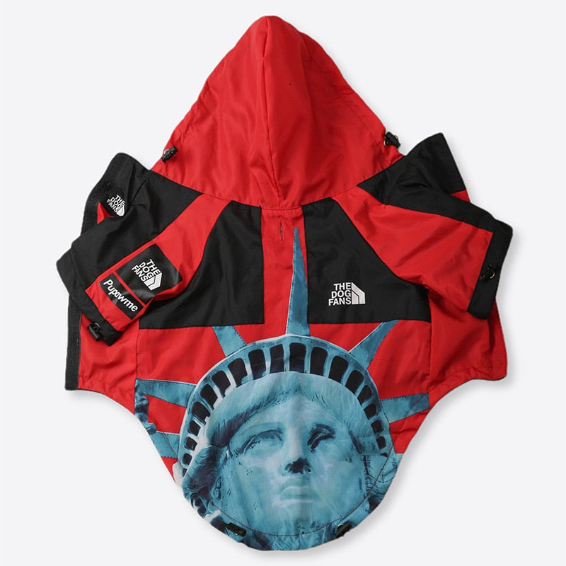 Stylish Dog Raincoat For Small And Big Dogs