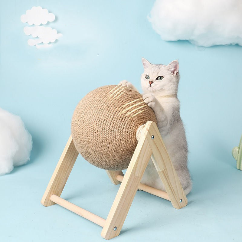 Resistant Cat Scratching Ball Toy