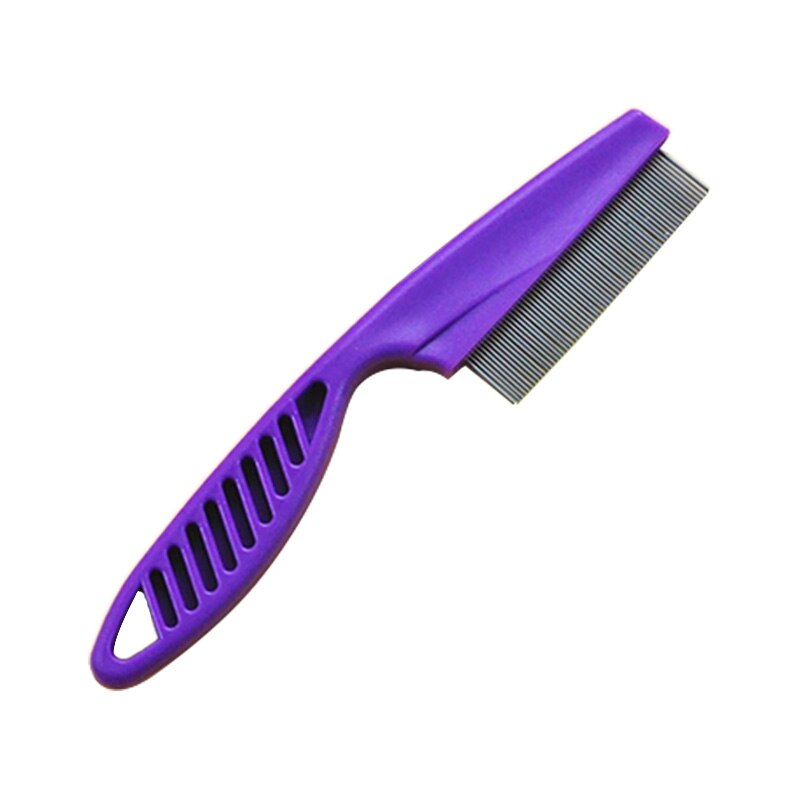 Stainless Flea Shedding Brush For Cats And Dogs