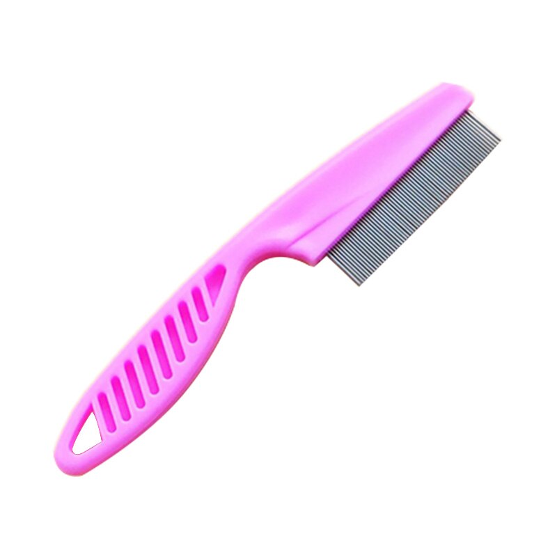 Stainless Flea Shedding Brush For Cats And Dogs