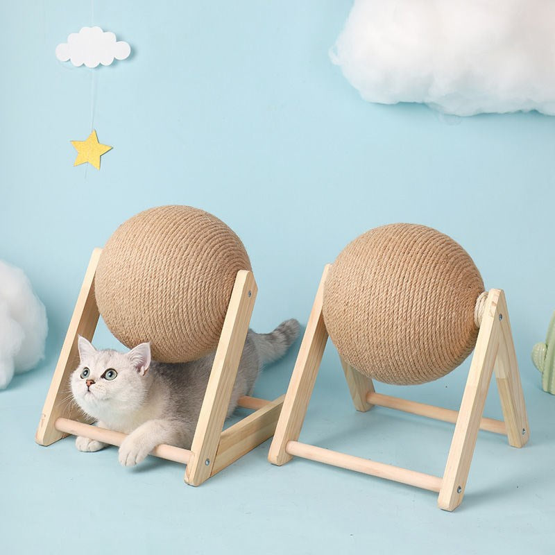 Resistant Cat Scratching Ball Toy