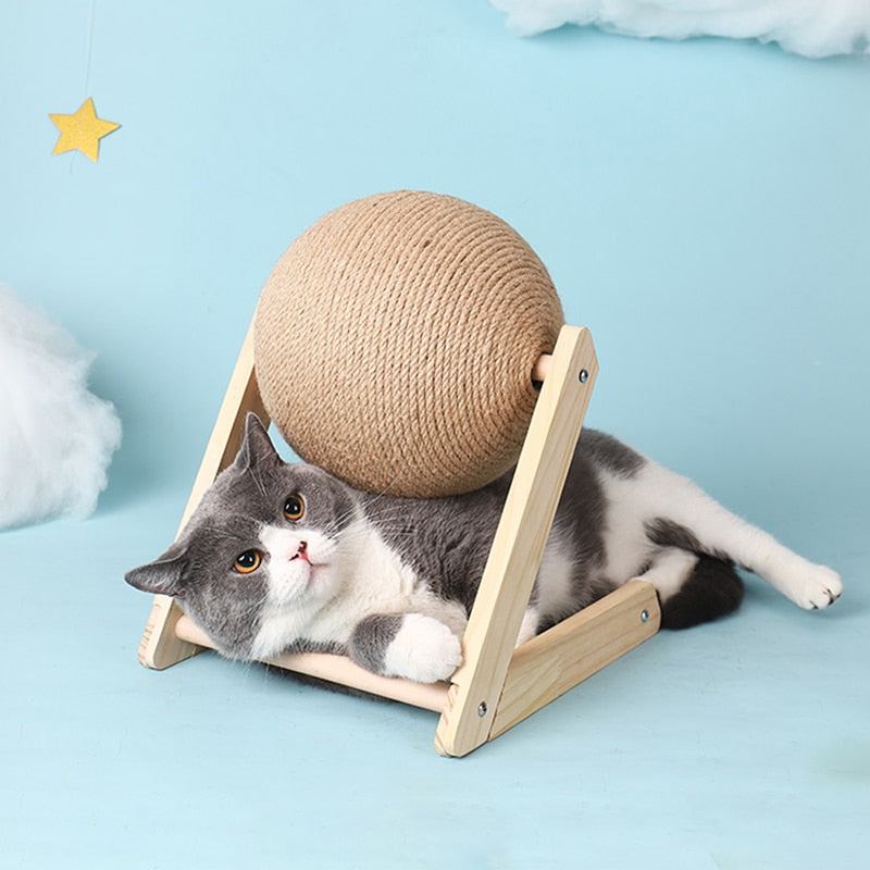 Resistant Cat Scratching Ball Toy