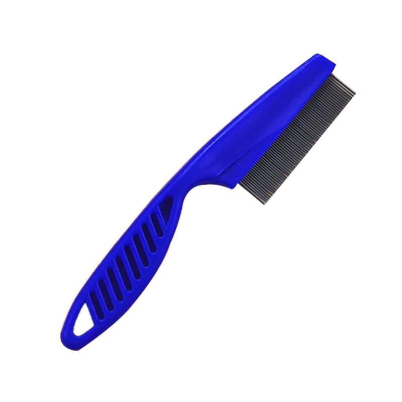Stainless Flea Shedding Brush For Cats And Dogs