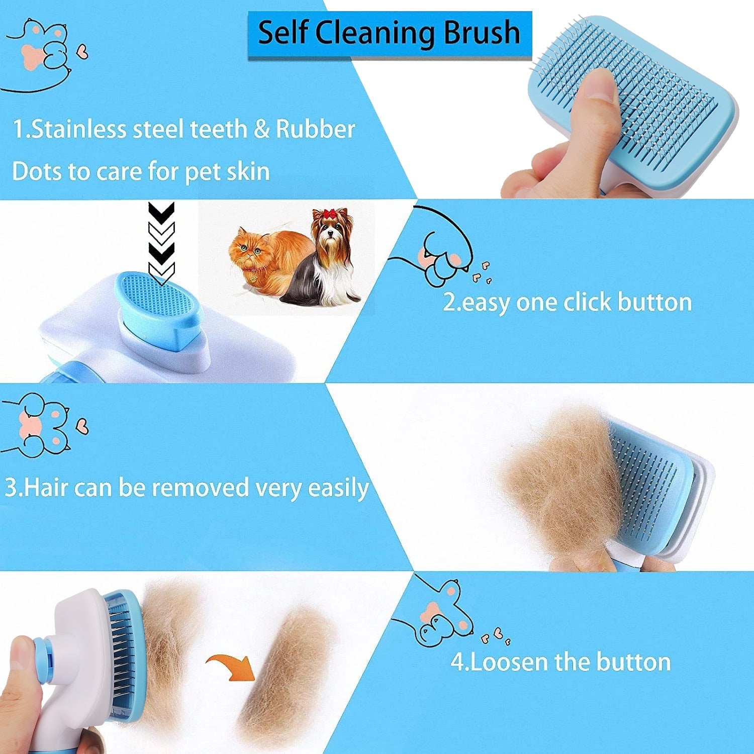 Effective Dog And Cat Hair Remover For Long