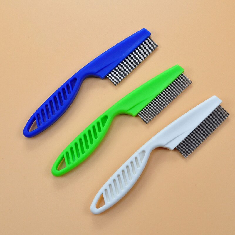 Stainless Flea Shedding Brush For Cats And Dogs