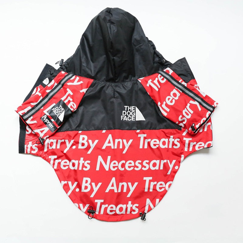 Stylish Dog Raincoat For Small And Big Dogs
