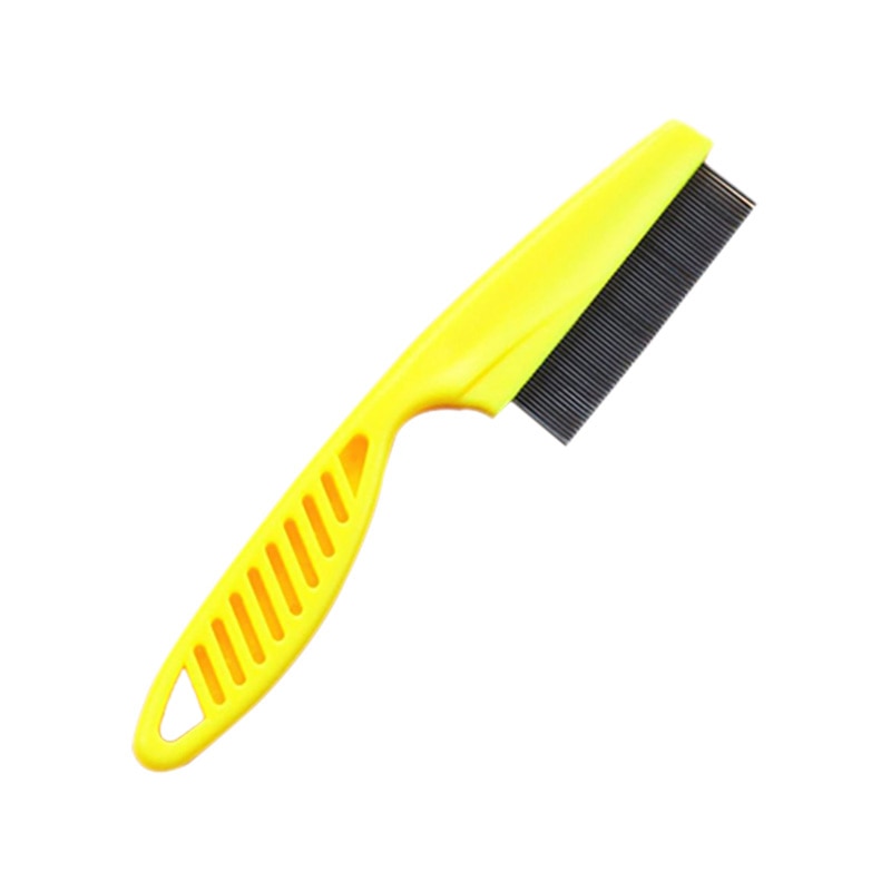 Stainless Flea Shedding Brush For Cats And Dogs