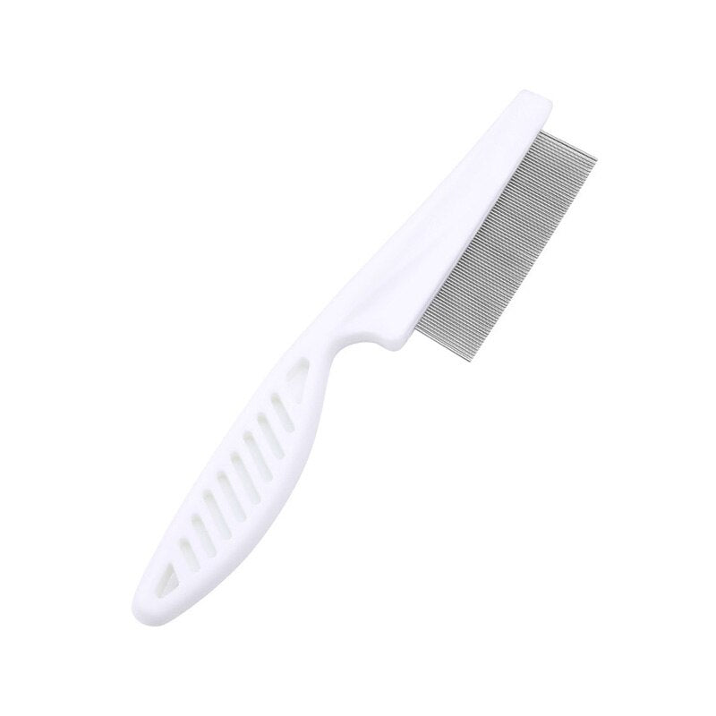 Stainless Flea Shedding Brush For Cats And Dogs