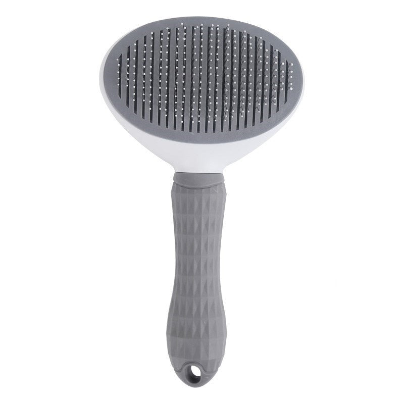 Self-Cleaning Pet Hair Remover Brush For Dogs And Cats