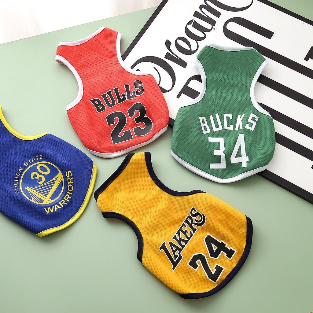 Breathable Basketball Pet Shirt