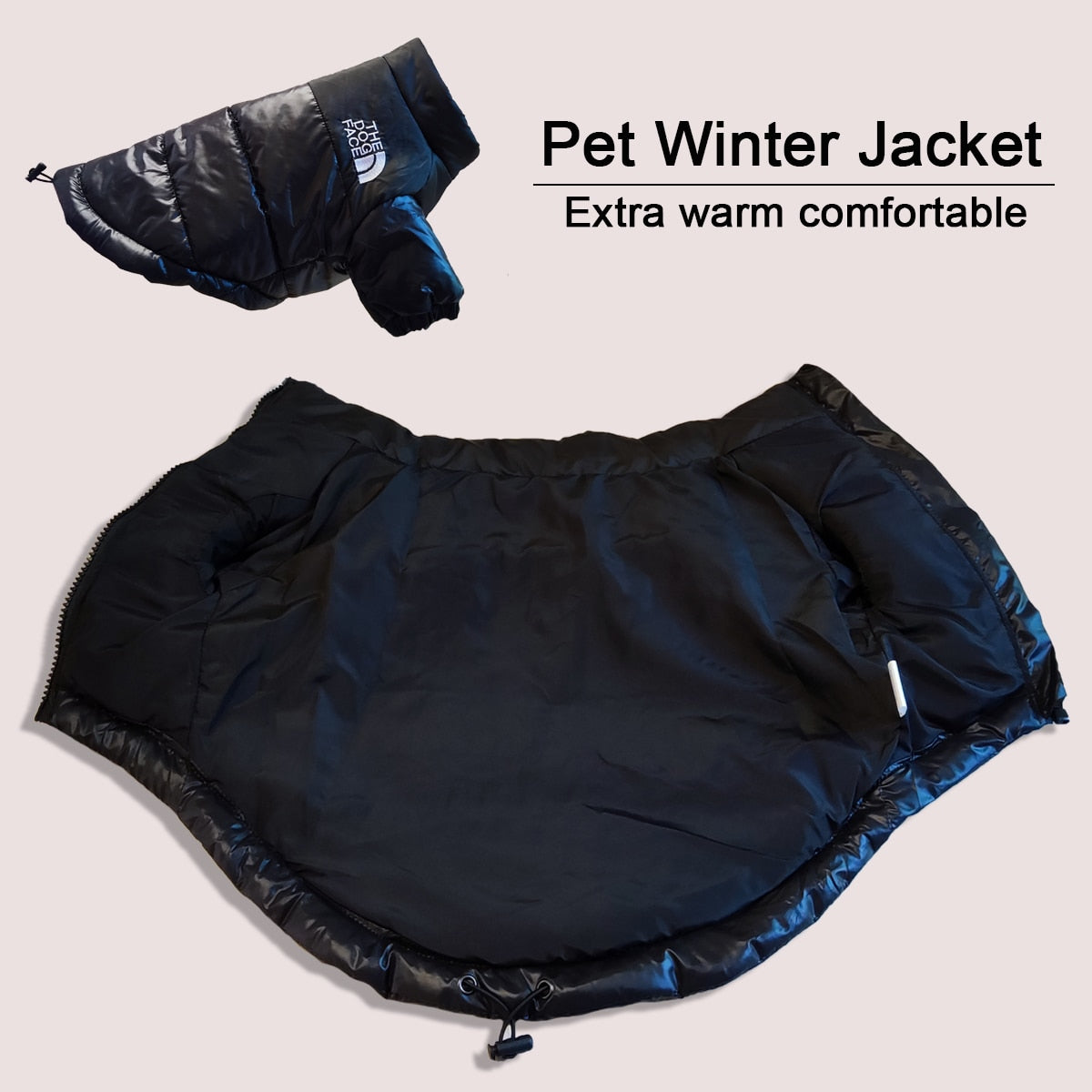 Windproof Winter Dog Jacket