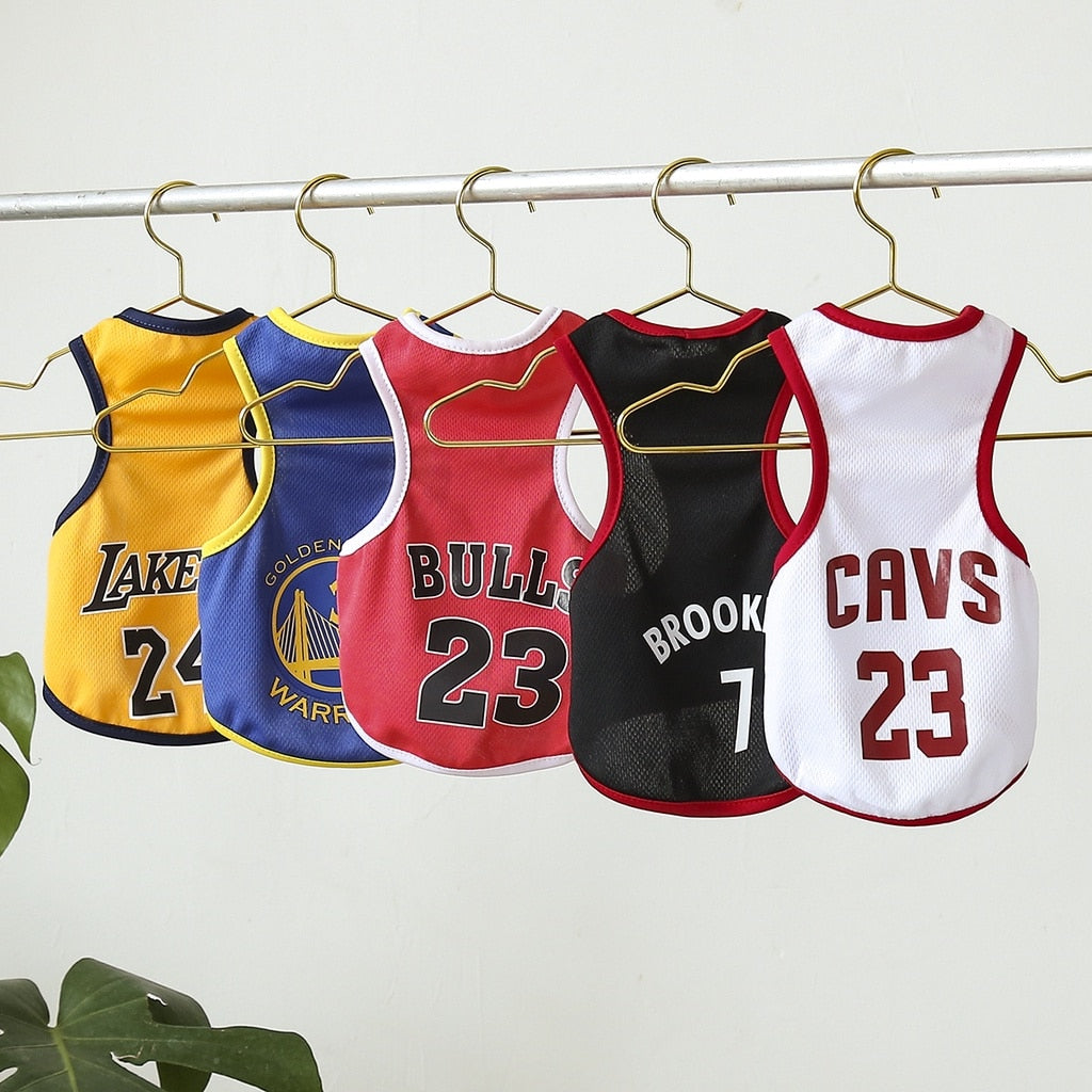 Breathable Basketball Pet Shirt