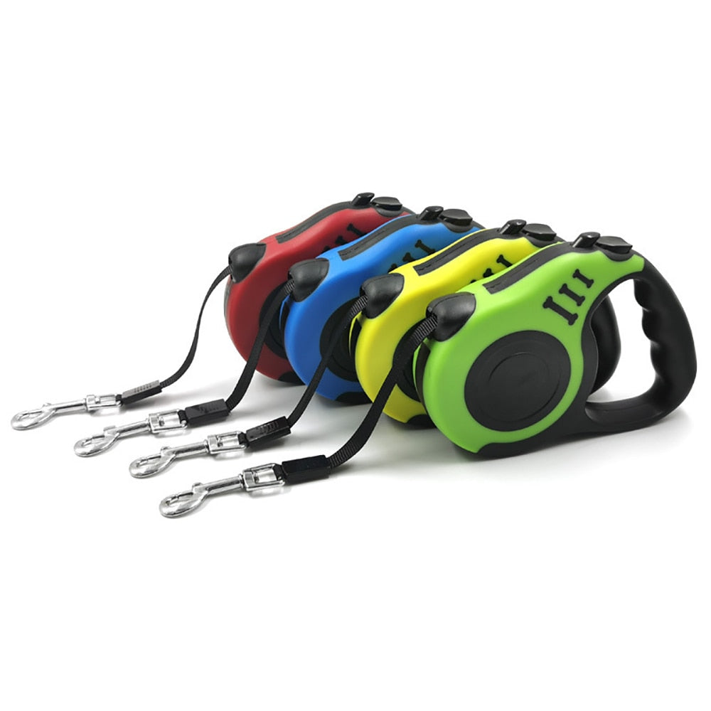 Durable Automatic Retractable Nylon Cat And Dog Leashes