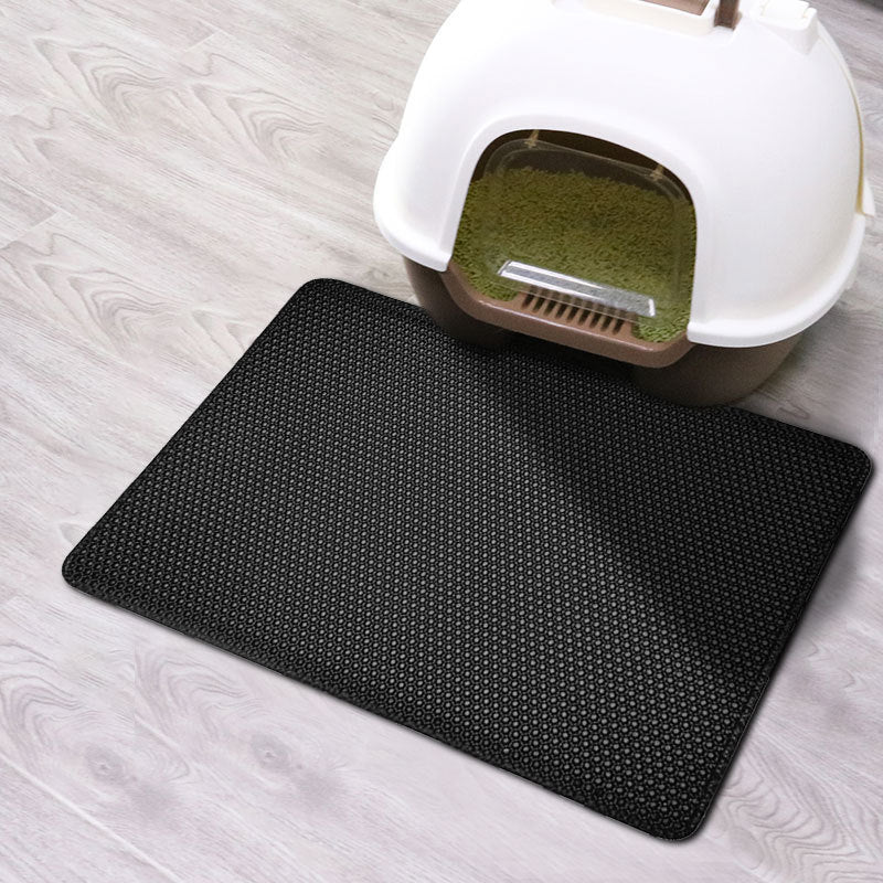 Waterproof Double Layer Cat Litter Box Mat