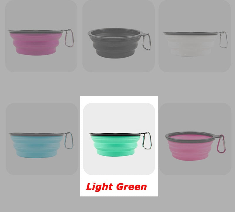 1000ml Large Collapsible Dog Pet Bowl