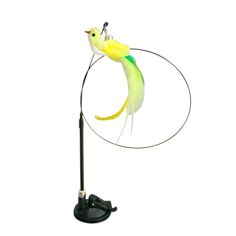 Handfree Teaser Wand With Suction Cup
