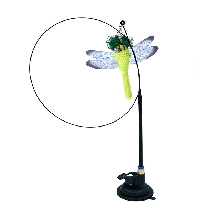 Handfree Teaser Wand With Suction Cup