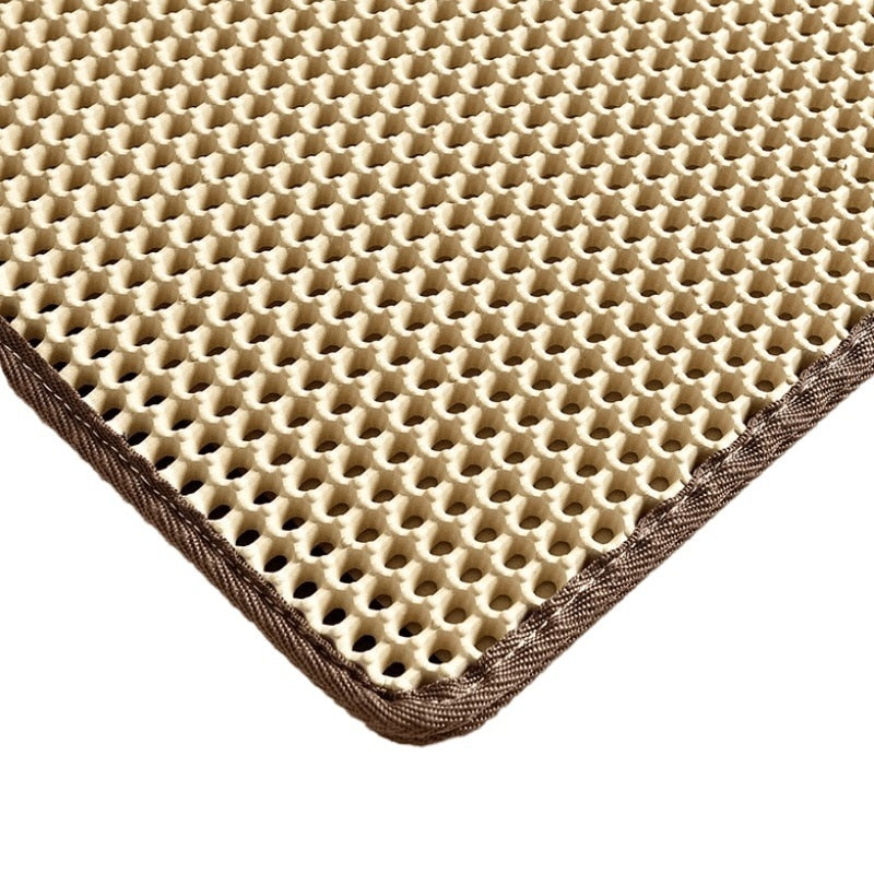 Waterproof Double Layer Cat Litter Box Mat