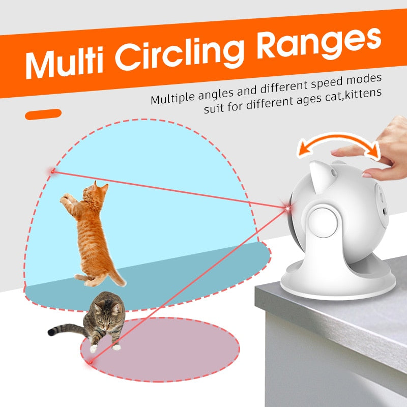 Intelligent Interactive Cat Laser Toy