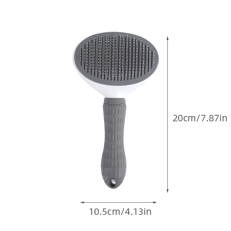 Stainless Steel Pet Hair Removal Brush