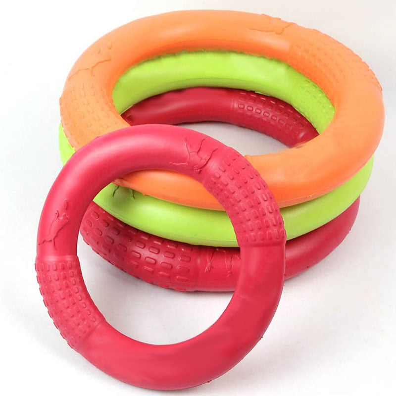 Pet Flying Disk for Interactive Training & Anti-Bite Fun