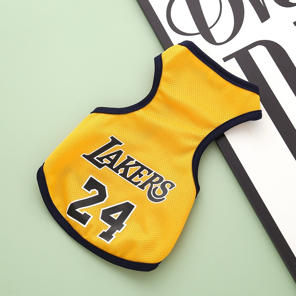 Breathable Basketball Pet Shirt
