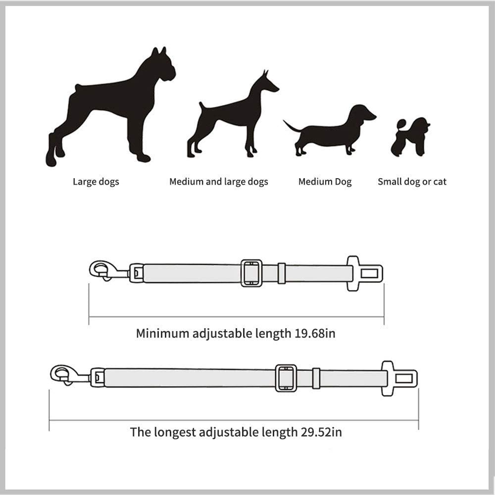 Vehicle Dog Harness For Safety And Control