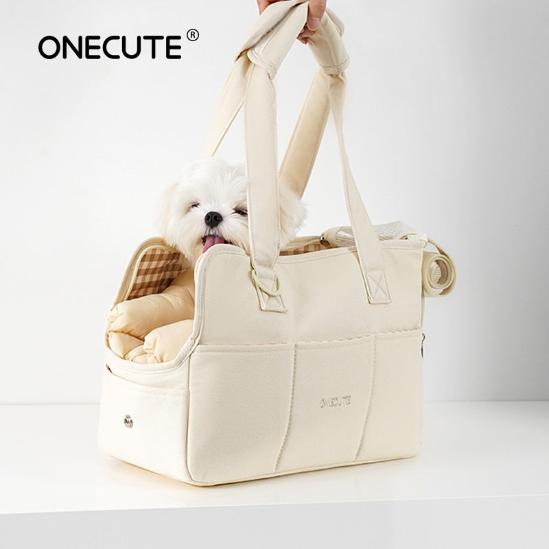 Puppy Go Out Portable Shoulder Handbag Dog Bag