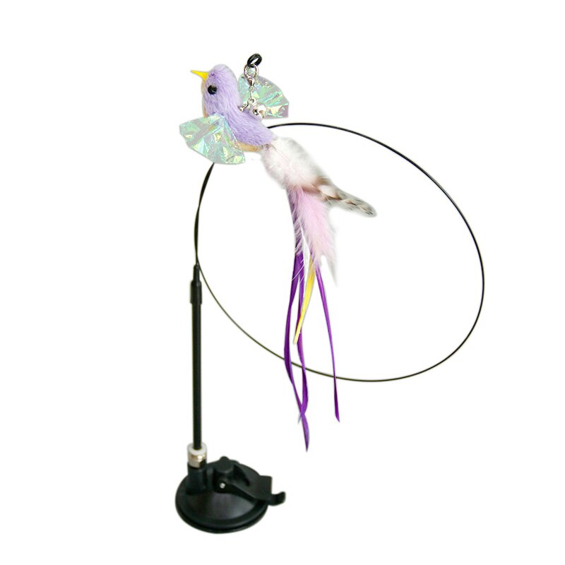 Handfree Teaser Wand With Suction Cup
