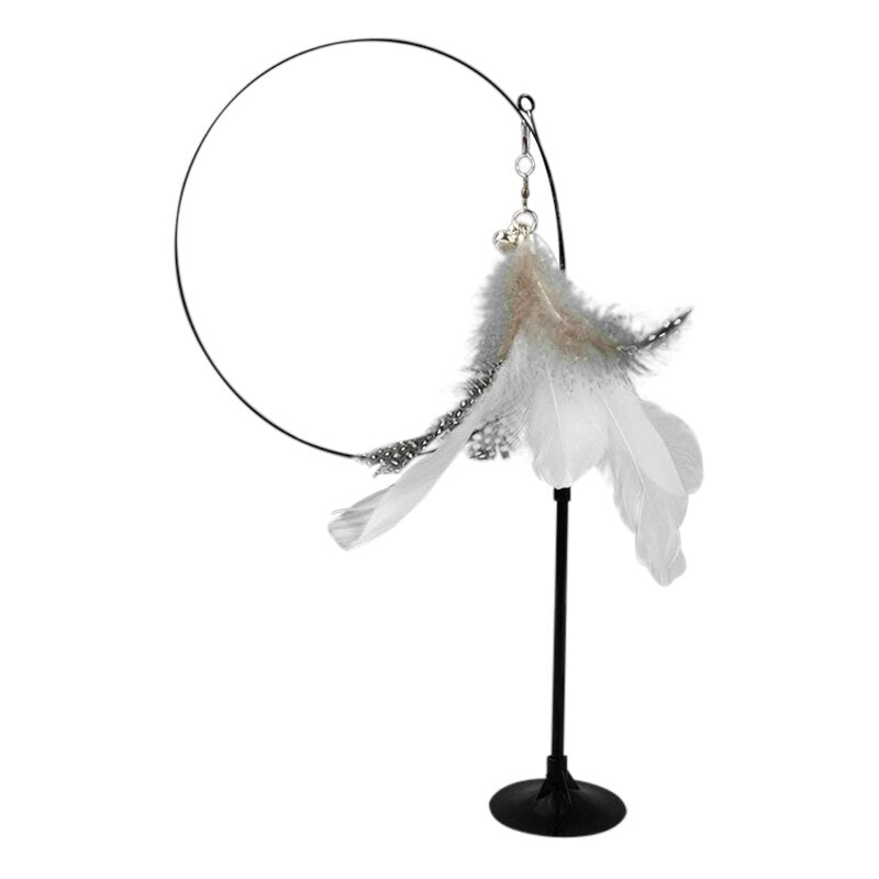 Handfree Teaser Wand With Suction Cup