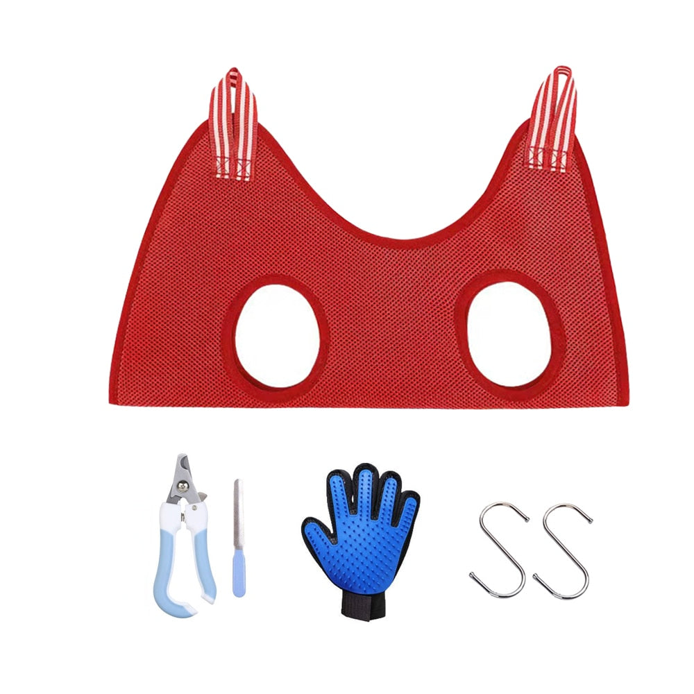 Pet Grooming and Restraint Set