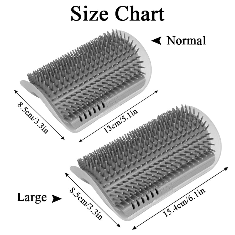 Wall Corner Massage Brush For Cats
