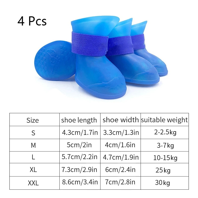 Waterproof Pet Ankle Boots