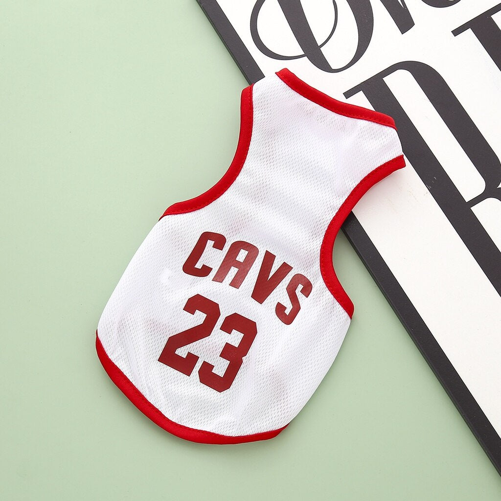 Breathable Basketball Pet Shirt