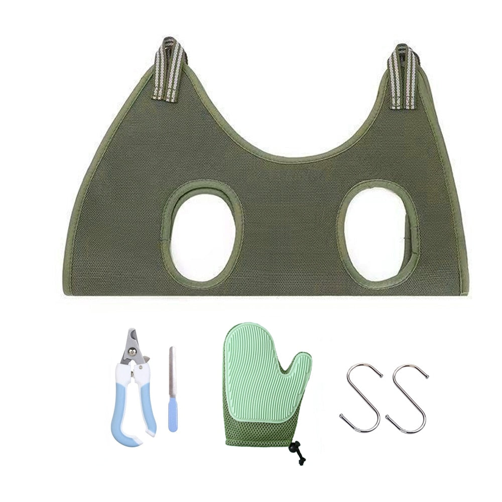 Pet Grooming and Restraint Set