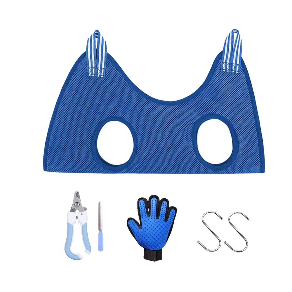 Pet Grooming and Restraint Set