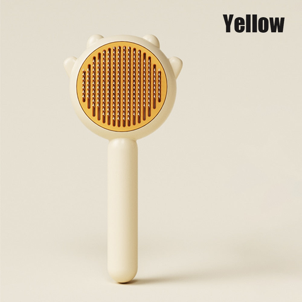 Pet Grooming Needle Brush With Magic Massage Comb