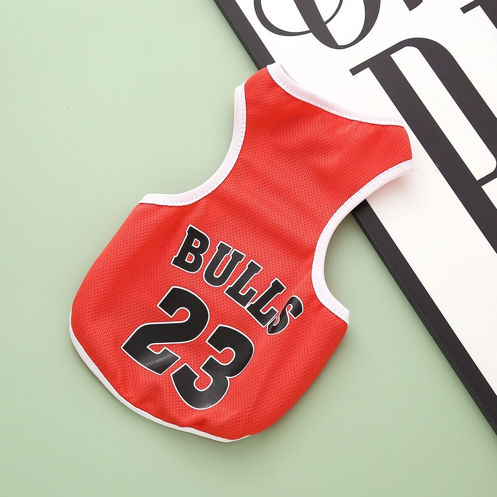 Breathable Basketball Pet Shirt