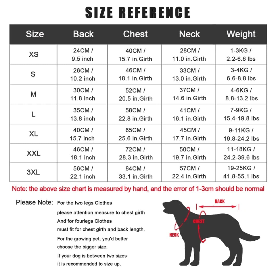 Windproof Winter Dog Jacket
