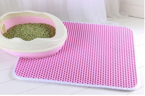 Waterproof Double Layer Cat Litter Box Mat