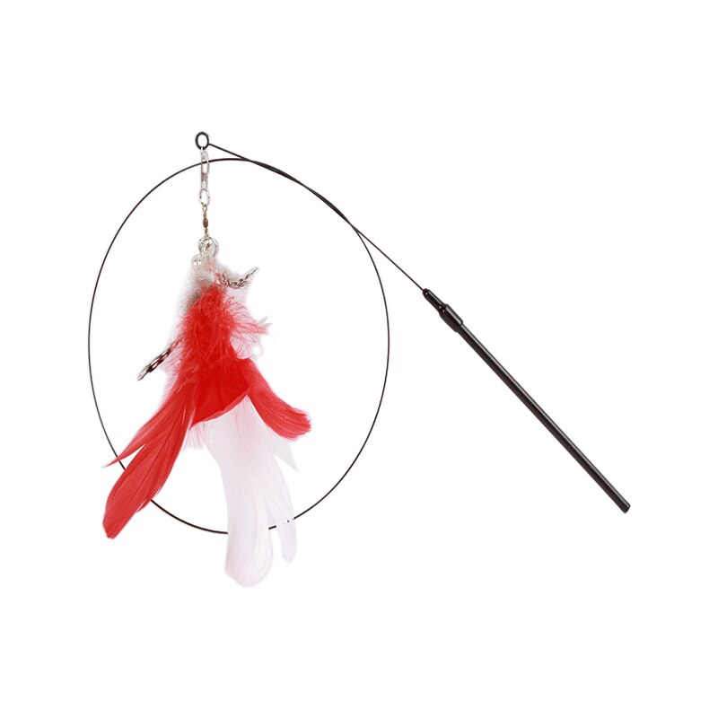 Handfree Teaser Wand With Suction Cup
