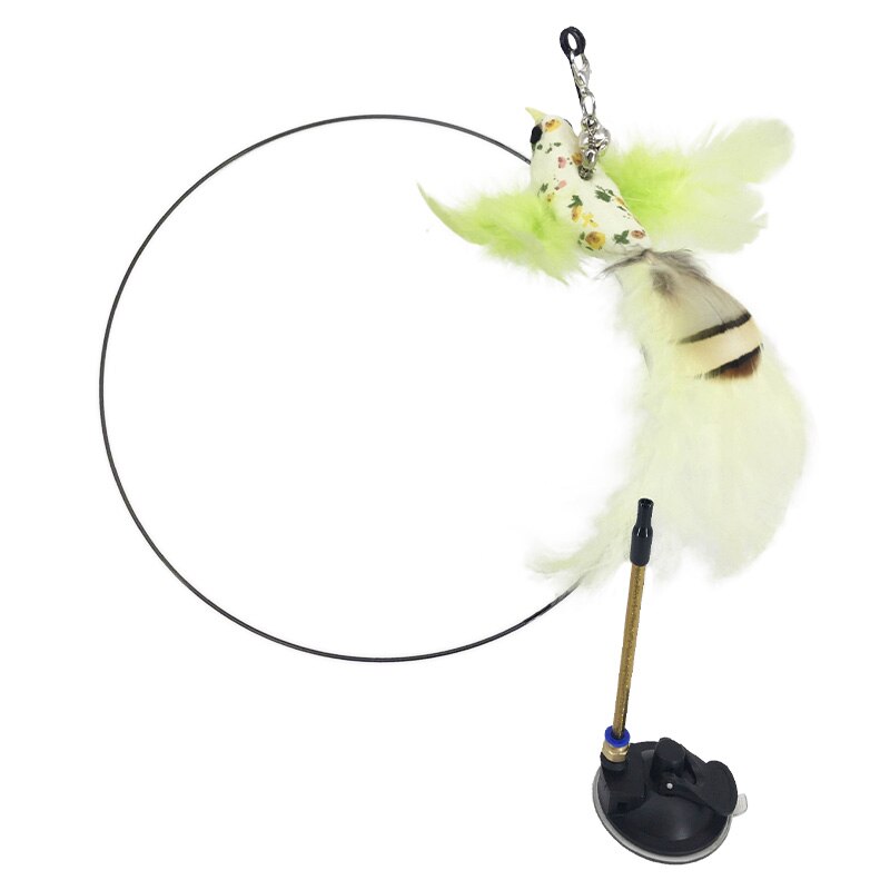 Handfree Teaser Wand With Suction Cup