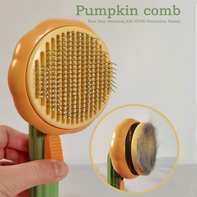 Self Cleaning Slicker Brush Comb For Dogs And Cats
