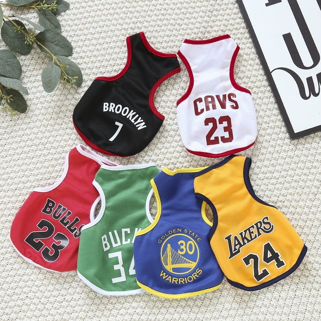 Breathable Basketball Pet Shirt
